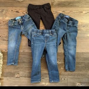 Girls Lot of 3t Jeans
